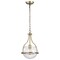 Nuvo Amado 1-Light Pendant 10 in. Vintage Brass Clear Glass 60/7815 - alternate 4